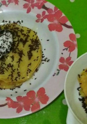 Foto resep Pancake Mpasi