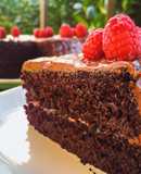Tarta Vegana de Chocolate con un Toque de Café!!!!