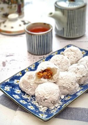 Foto resep Mochi kacang