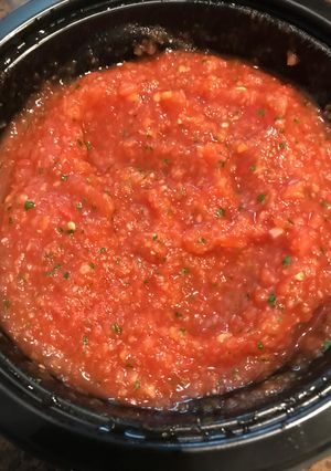 A picture of Fresh Habanero-Pineapple Salsa.
