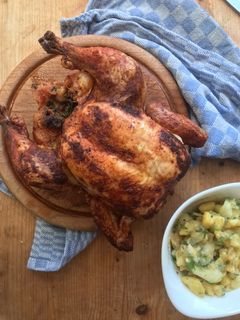 Wiesn-Hendl - Saftiges Brathähnchen Rezepthauptbild