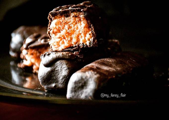 Gulkand Bounty Bars Recipe