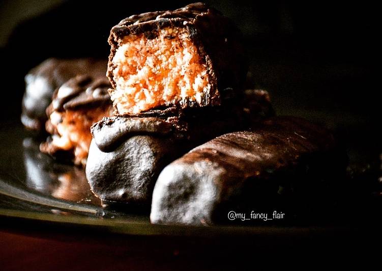 Gulkand Bounty Bars