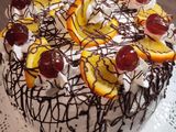 Oroszkrém jellegű torta
