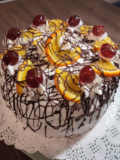 Oroszkrém jellegű torta recept fotója