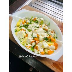 A picture of Ordebur salad🥗.