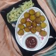 Rice flour potato balls