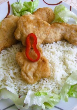 A legkönnyebb omlós csirkemell basmati rizs körettel recept fotója