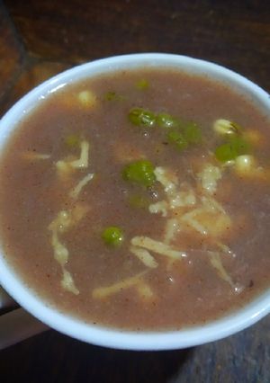 A picture of Immunity booster Ragi soup.
