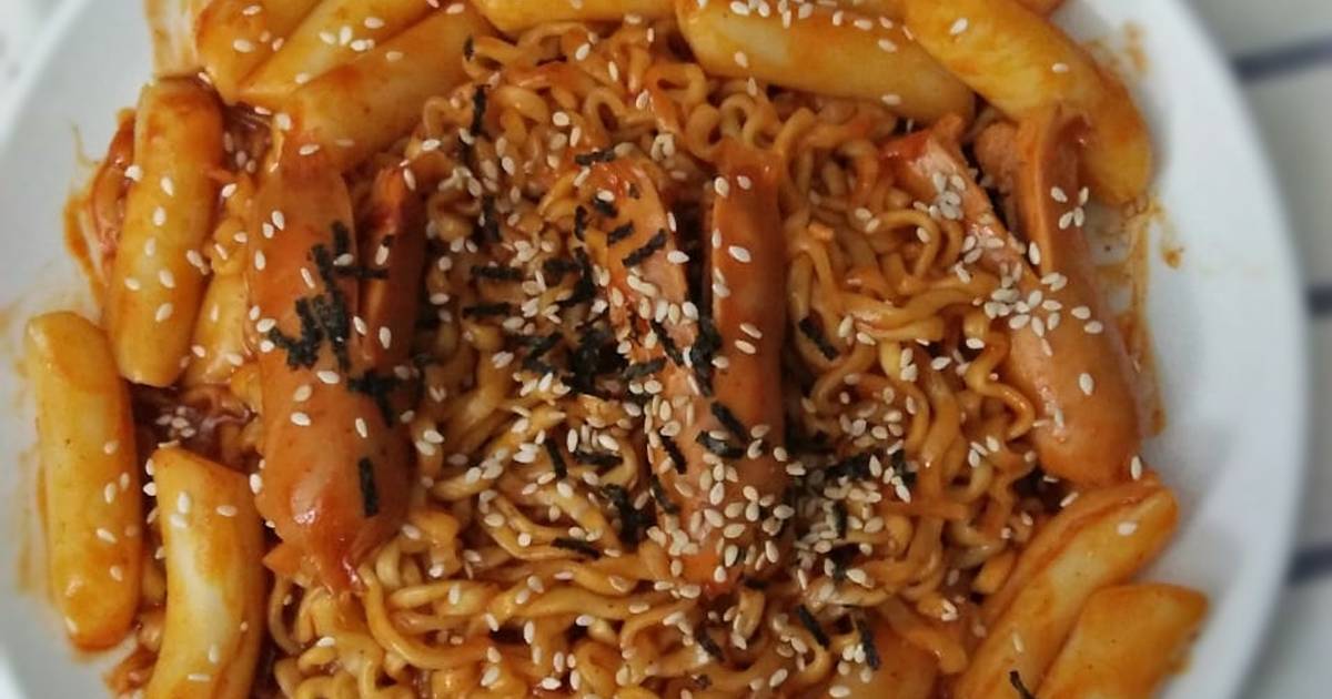 Resep Samyang Rabokkie Oleh Pitraratri Cookpad 