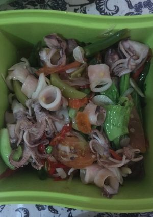 Foto resep Tumis cumi kering
