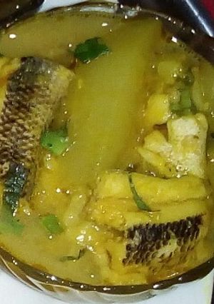 টাকি মাছ দিয়ে লাউ রান্না রেসিপির প্রধান ছবি