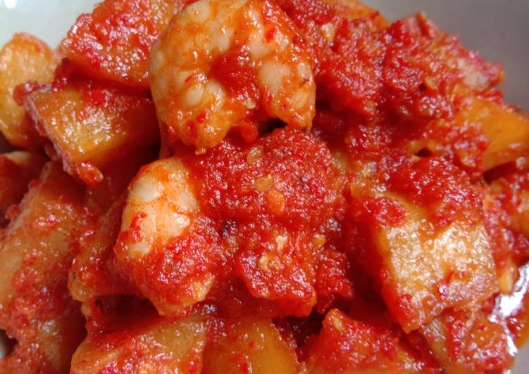 Sambal Udang Kentang