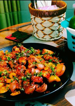 A picture of Chilli Paneer.