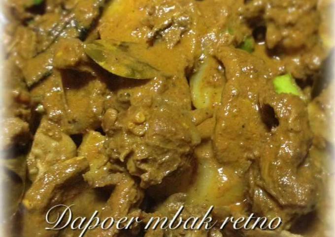 Cara Membuat Kalio daging Yang Enak