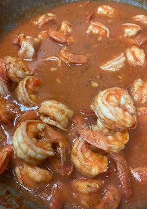 A picture of Enchilado of Shrimp.