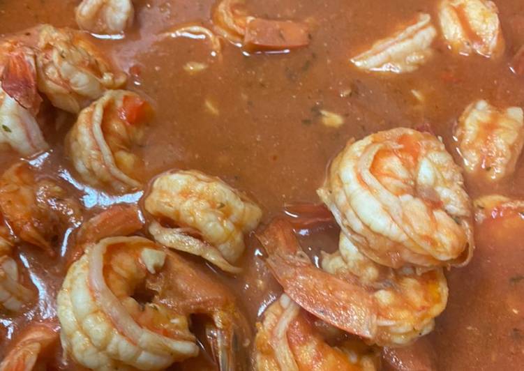 Easiest Way to Prepare Quick Enchilado of Shrimp