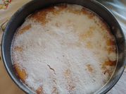 Una foto di cheesecake cotta