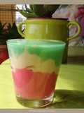 Crema tricolore.    Buon 25 Aprile!