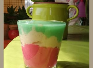 Foto di Crema tricolore.    Buon 25 Aprile!