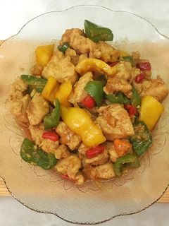 Foto resep Ayam paprika saus tiram