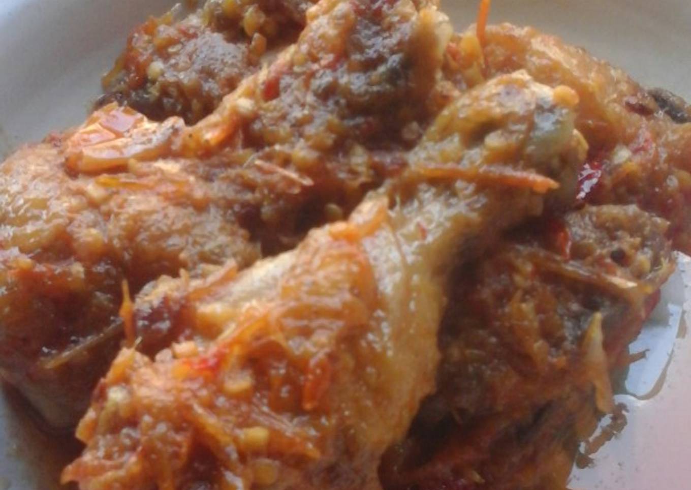AYAM sambaL goreng baLado