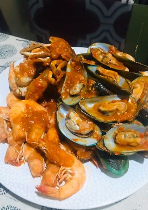 Foto resep Saos Padang Keruting(kerang udang kepiting)