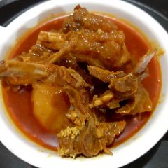 A picture of Mutton curry.