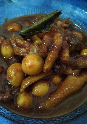 Foto resep Ceker puyuh asam manis pedas