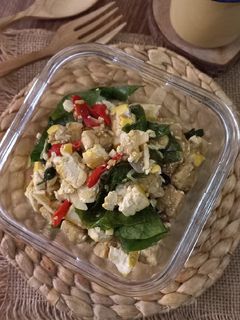 Foto resep Tumis Daun Melinjo Tempe Tahu