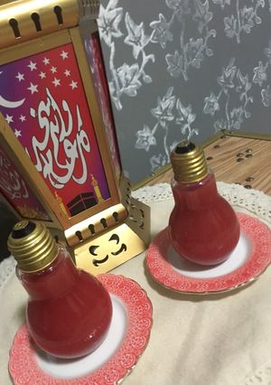 صورة لوصفة عصير بطيخ بماء الزهر