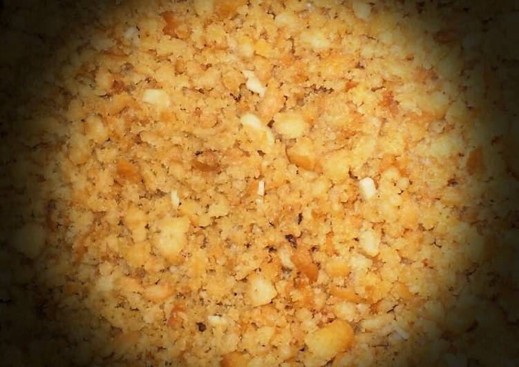 293. Migas hechas al microondas en 9 minutos con mojete