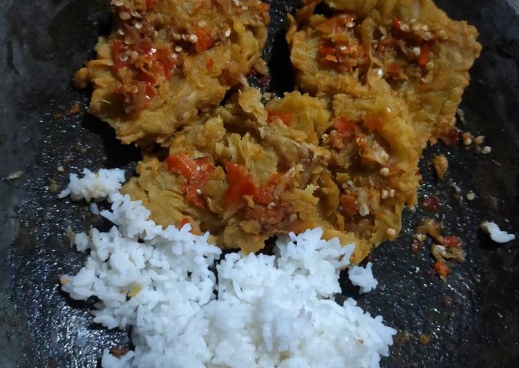 Resep Geprek Telur Anti Gagal