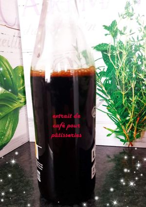 Une photo de Extrait de café pour pâtisseries.