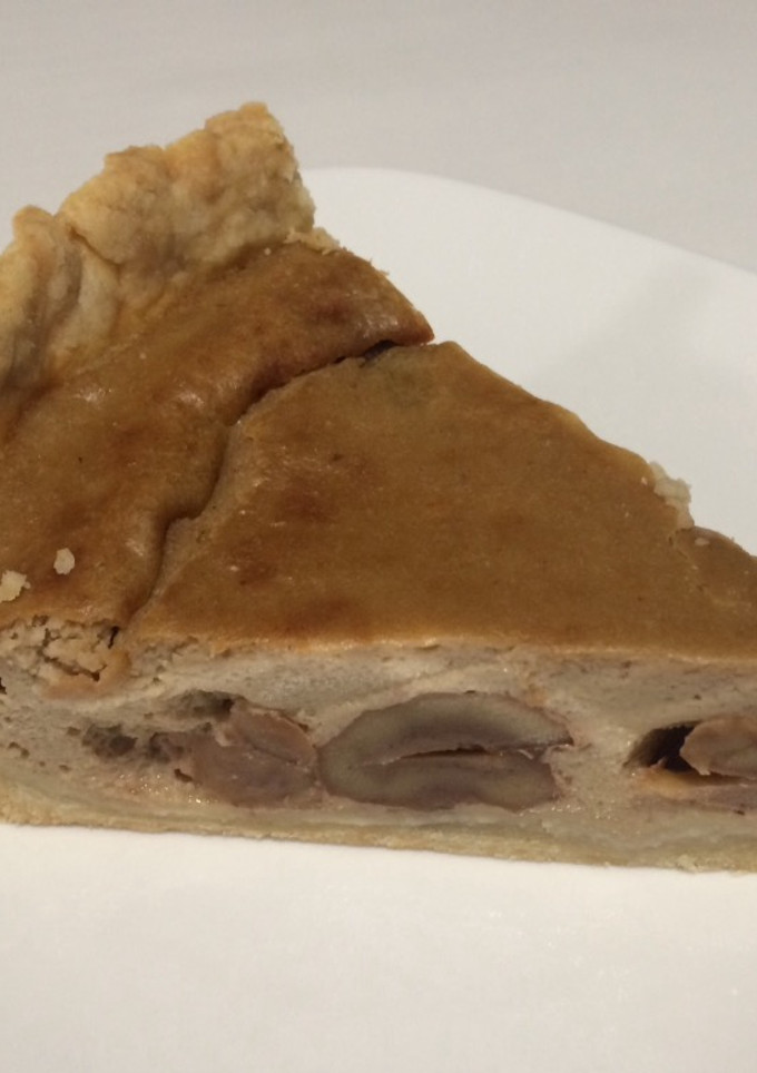 Una foto de Tarta de castañas a la esencia de Bergamota