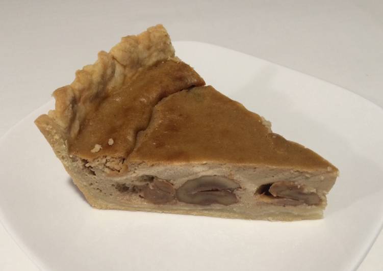 Tarta de castañas a la esencia de Bergamota