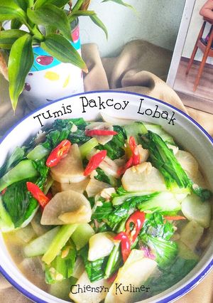 Foto resep Tumis Pakcoy Lobak