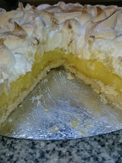 Una foto de Lemon pie, rico para compartir