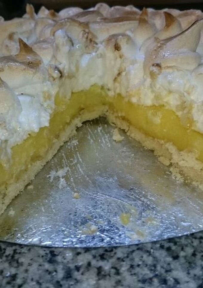 Una foto de Lemon pie, rico para compartir