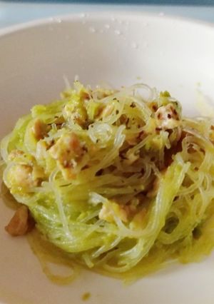 Foto resep Bihun ayam saus alpukat mpasi