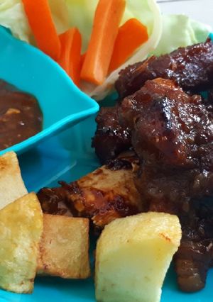 Foto resep Iga Bakar + Saos Steak