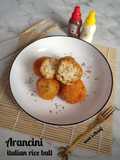 ARANCINI (Nasi kepal Italia)