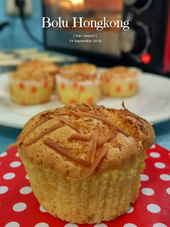 Foto resep Bolu Hongkong keju