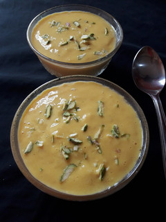 मैंगो खीर विथ समा राइस (Mango Kheer with sama rice recipe in hindi) रेसिपी मुख्य फोटो