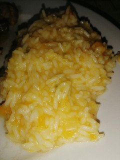 Una foto de Risotto de calabaza