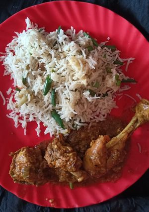 ভেজ পোলাও (veg pulao recipe in Bengali) রেসিপির প্রধান ছবি