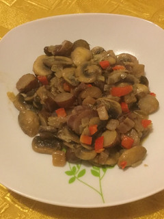 Una foto de Guiso de papas michuñe rojas