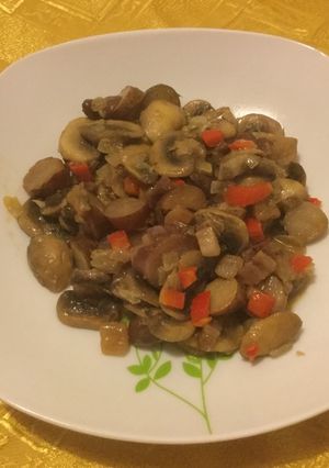 Una foto de Guiso de papas michuñe rojas