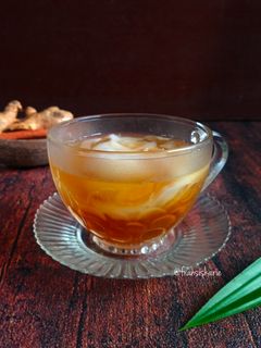 Foto resep Wedang Jahe Kelapa Muda