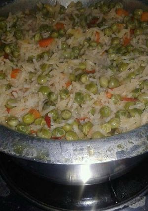 A picture of Vegetable rice.